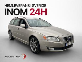 Volvo V70 D2 115hk Kinetic Värmare Dragkrok Halvskinn