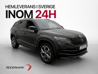 Škoda Kodiaq 2.0 TDI 4x4 Sportline Pano 7-sits Drag Navi