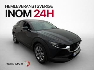 Mazda CX-30 2.0 Hybrid 150hk Cosmo Bose 360° HUD Navi Skinn