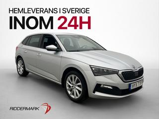Škoda Scala 1.0 TSI 110hk Style Dragkrok Backkamera CarPlay