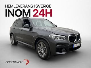 BMW X3 xDrive20d 190hk M Sport Värmare CarPlay Kamera Drag