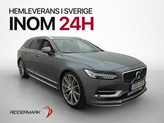 Volvo V90 D5 AWD Inscription B&W 360° Skinn 4-Zon Drag