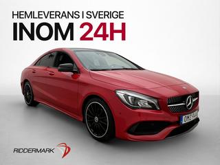 Mercedes-Benz CLA 180 Coupé 122hk AMG Line Pano Kamera
