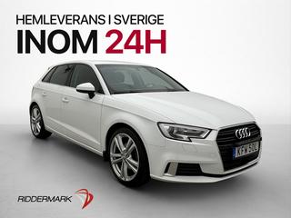 Audi A3 SB 35 TFSI 150hk Sport Edition Sensorer Adaptiv