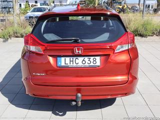 Honda Civic 1.6 i-DTEC Wagon 120hk Sport Dragkrok Svensksåld 1 ägare 2014