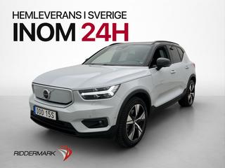Volvo XC40 Recharge Twin 408hk Pro Värmare Pano H/K Drag 360