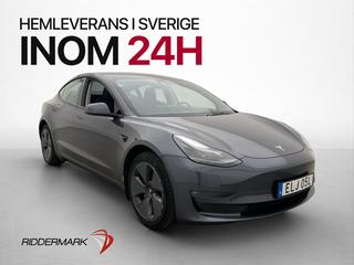 Tesla Model 3 Long Range AWD Svensksåld Panorama