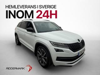Škoda Kodiaq 190hk 4x4 Sportline Värmare Canton Kamera Drag