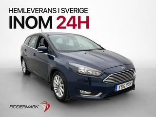 Ford Focus 1.5 TDCi Titanium Värmare Keyless CarPlay WiFi