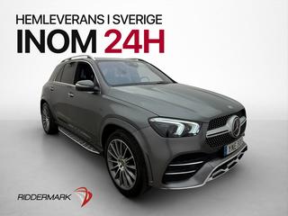Mercedes-Benz GLE 350 de 4M AMG Luftfjädring Pano Burmester