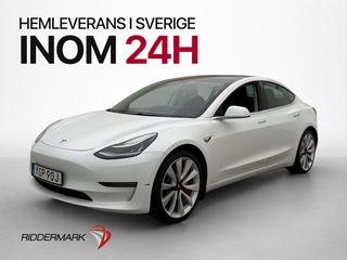 Tesla Model 3 Performance Autopilot Pano Svensksåld