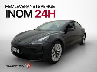 Tesla Model 3 Long Range AWD Värmepump Autopilot Svensksåld