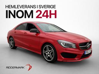Mercedes-Benz CLA 220 d Coupé AMG Night Sensorer Halvskinn