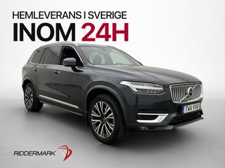 Volvo XC90 B5 AWD 235hk Inscription 7 sits BLIS Drag Kamera