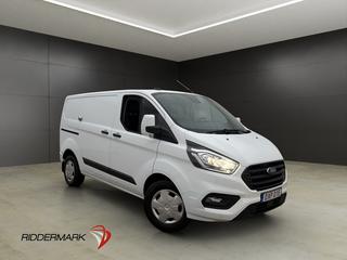 Ford Transit Custom Värmare Drag 3-Sits Kamera CARPLAY Moms