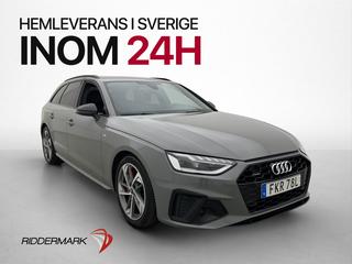 Audi A4 Avant 40 TDI Q S Line Cockpit Värmare Drag