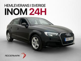 Audi A3 Sportback TFSI 150hk Proline Sensorer Farthållare
