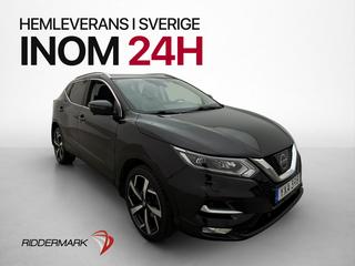 Nissan Qashqai 1.2 DIG-T Tekna Pano 360° Navi Halvskinn