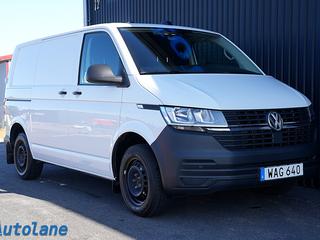 Volkswagen Transporter T30 2.0 TDI SCR Dragkrok,CarPlay,3 sits, MOMS, 150hk