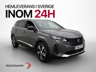Peugeot 5008 1.2 PureTech 131hk GT-line 7-sits Kamera MOMS
