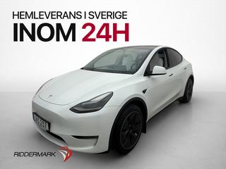Tesla Model Y Long Range AWD Ljus interiör Dragkrok AP MOMS