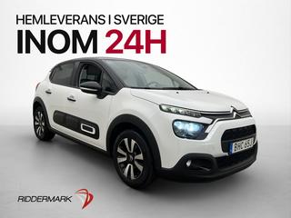 Citroën C3 1.2 PureTech Sensorer CarPlay En-Brukare MOMS