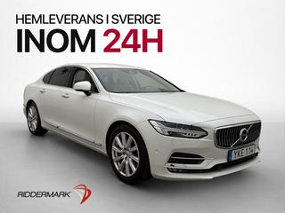 Volvo S90 D4 Inscription B&W VOC Kamera Skinn Elstol Drag