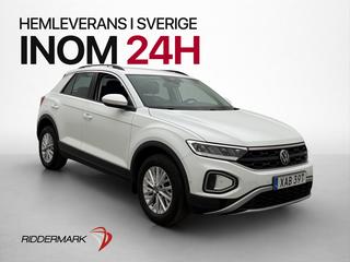 Volkswagen T-Roc 1.0 TSI 110hk Cockpit Sensorer CarPlay