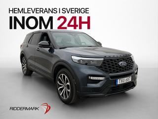 Ford Explorer 457hk AWD ST 7-Sits Pano B&O MOMS 360° Drag