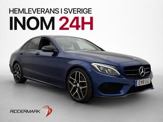 Mercedes-Benz C 220d 170hk AMG Line Night Pano Skinn Kamera
