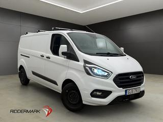Ford Transit Custom L2 Ny-Kamrem Värmare Drag CARPLAY  Moms