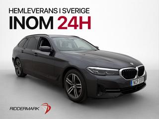 BMW 520d xDrive Touring 190hk Kamera Skinn CarPlay Dragkrok