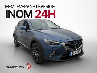 Mazda CX-3 2.0 150hk AWD Optimum BOSE Drag Kamera HuD Läder
