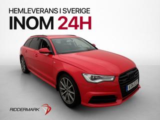 Audi A6 2.0 TDI Q S-Line Svart Optik Keyless P-Sensorer