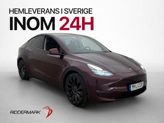 Tesla Model Y Performance Dragkrok Svensksåld MOMS