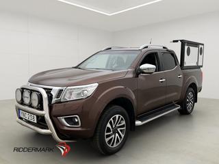 Nissan Navara Tekna 2.3 4WD Värm Diff Skinn Drag HUNDKÅPA