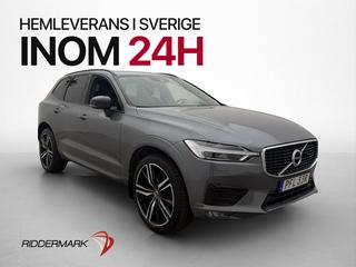 Volvo XC60 B4 197hk AWD R-Design Kamera Värmare Drag VOC