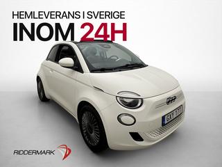 Fiat 500C 42 kWh 118hk Navi Cab Farthållare
