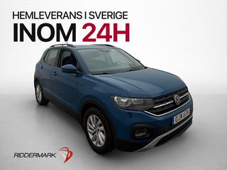 Volkswagen T-Cross 1.0 TSI 95hk P-Sensorer CarPlay MOMS