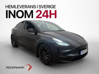 Tesla Model Y Performance 534hk Drag Pano Värmepump Läder