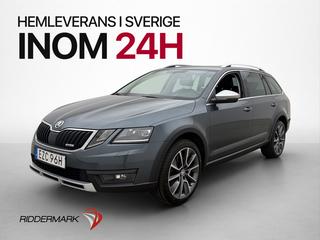 Škoda Octavia Scout 4x4 184hk Premium Cockpit Värm Canton
