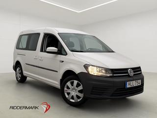 Volkswagen Caddy Maxi Life M/K-Värm Drag 5-Sits Farthållare
