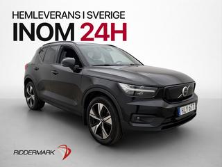 Volvo XC40 Recharge 408hk Plus Värmare Kamera Navi Drag MOMS
