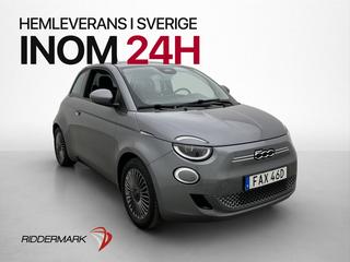 Fiat 500 e 42kWh ICON CarPlay Navi Kamera Sensorer Lane Ass