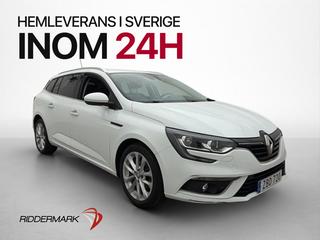 Renault Mégane 1.2 TCe 132hk Navi Nyserv 0.53l/mil Låg skatt