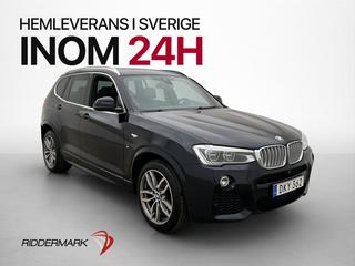 BMW X3 xDrive30d 258hk M Sport Pano H/K Drag Kamera