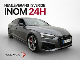 Audi A5 45 TFSI Q S line Drag Värmare Cockpit Kamera Navi