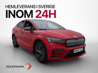 Škoda Enyaq Coupé RS iV Värm Pano Canton Drag HUD 360° MOMS