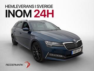 Škoda Superb 2.0 190hk 4x4 L&K Cockpit Pano Värm Kamera Drag