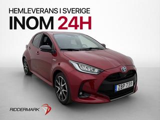 Toyota Yaris Hybrid Style Rattvärme Kamera Keyless Låg-Skatt
